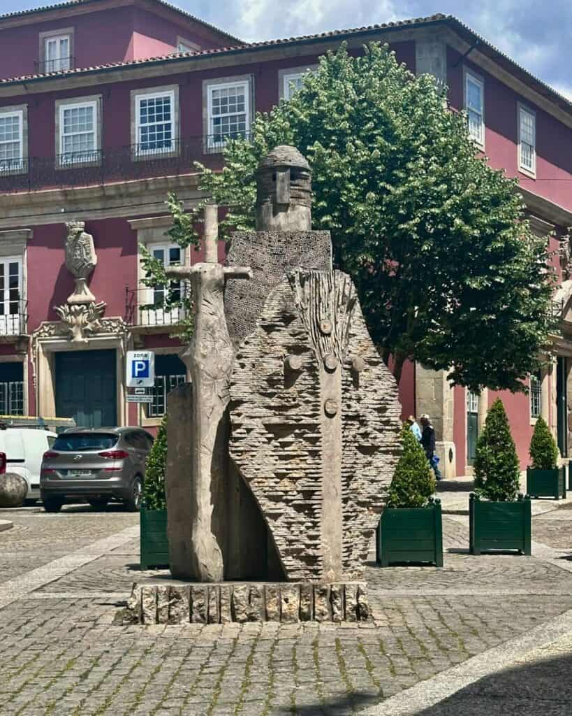 Statue of Afonso Henriques in Guimarães