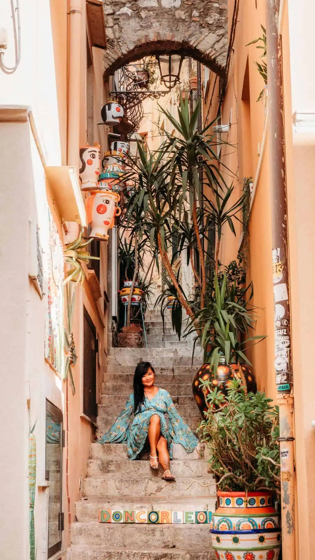 Taormina in Sicily Italy