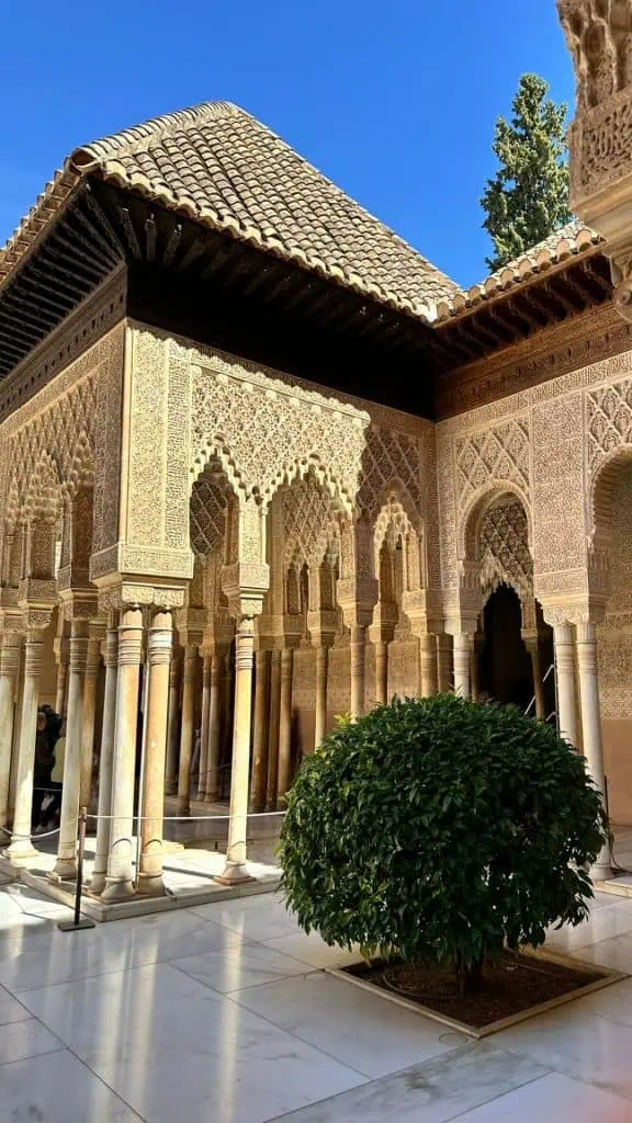 The Court of the Lions at the Nasrid Palaces