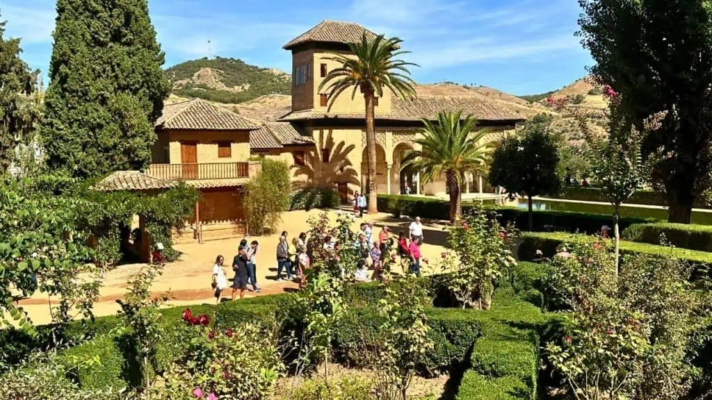 The Partal Gardens at the Alhambra