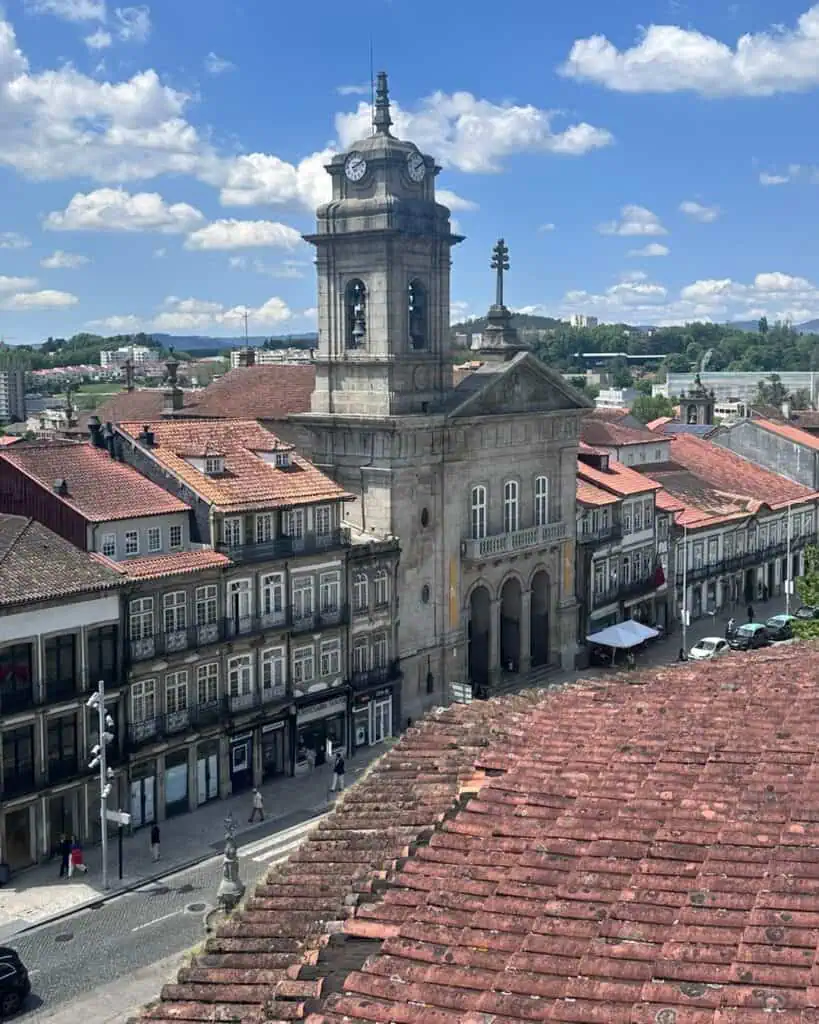 Views from Torre da Alfândega in Guimarães