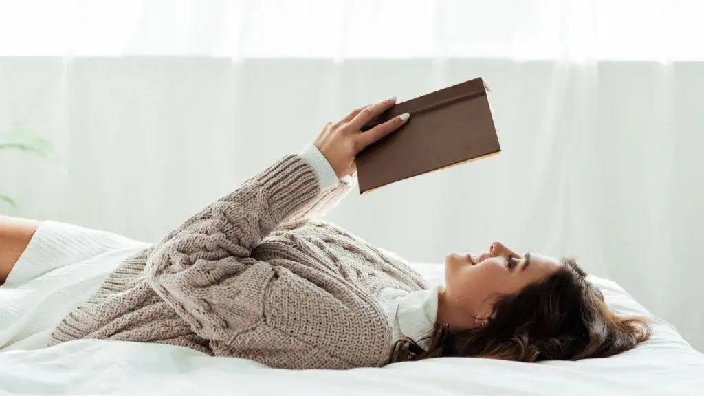 reading in bed