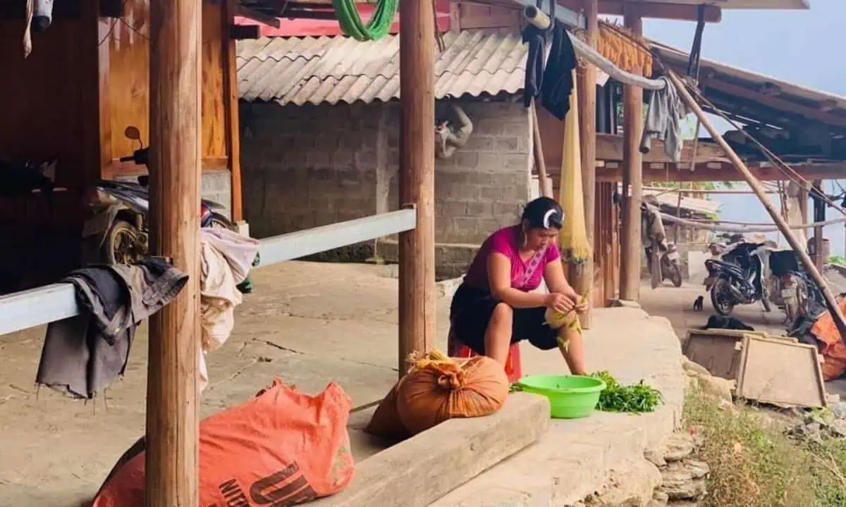 A local guide in Sapa, Vietnam