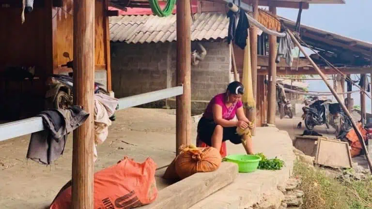 A local guide in Sapa, Vietnam