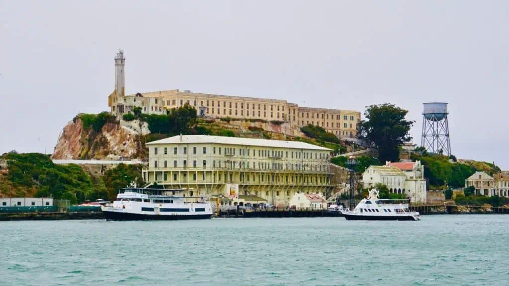 Alcatraz Island from the ferry