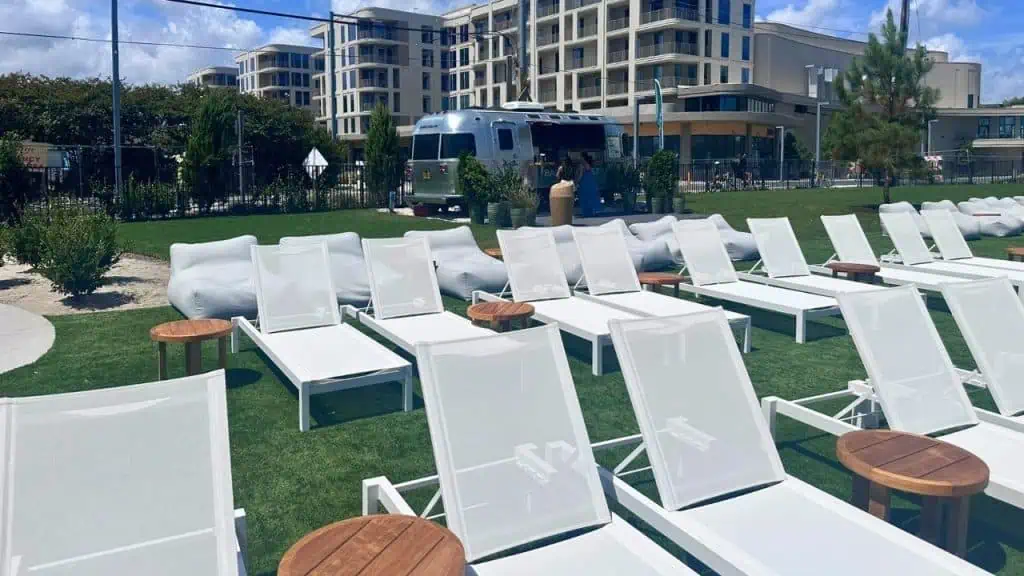 Atlantic Park Surf Lounging Area