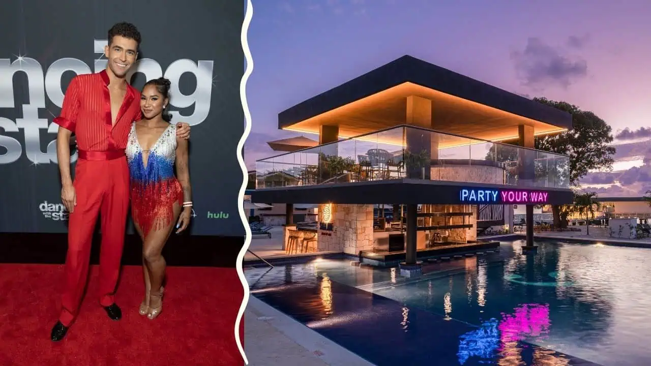 Ezra Sosa, Jordan Chiles (Disney/Stewart Cook) / Royalton Hotels and Resorts