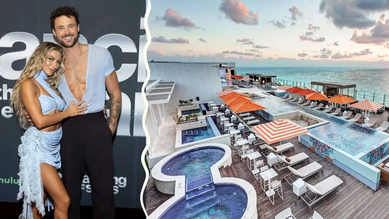 Daniella Karagach, Dylan Efron (Disney/Stewart Cook) & Royalton Hotels & Resorts