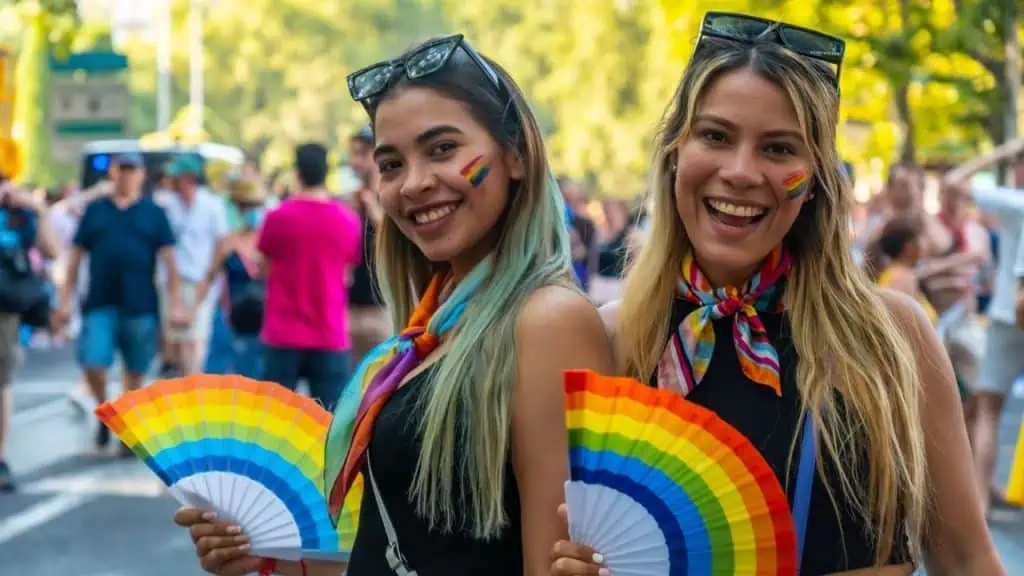 Gay Pride Party in Madrid