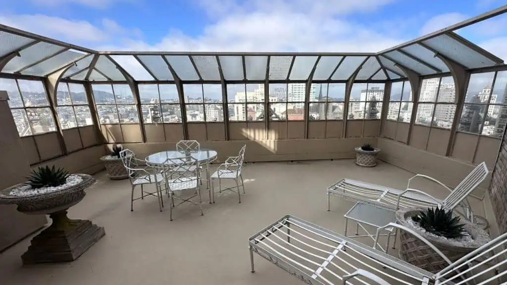 InterContintental Mark Hopkins Balcony