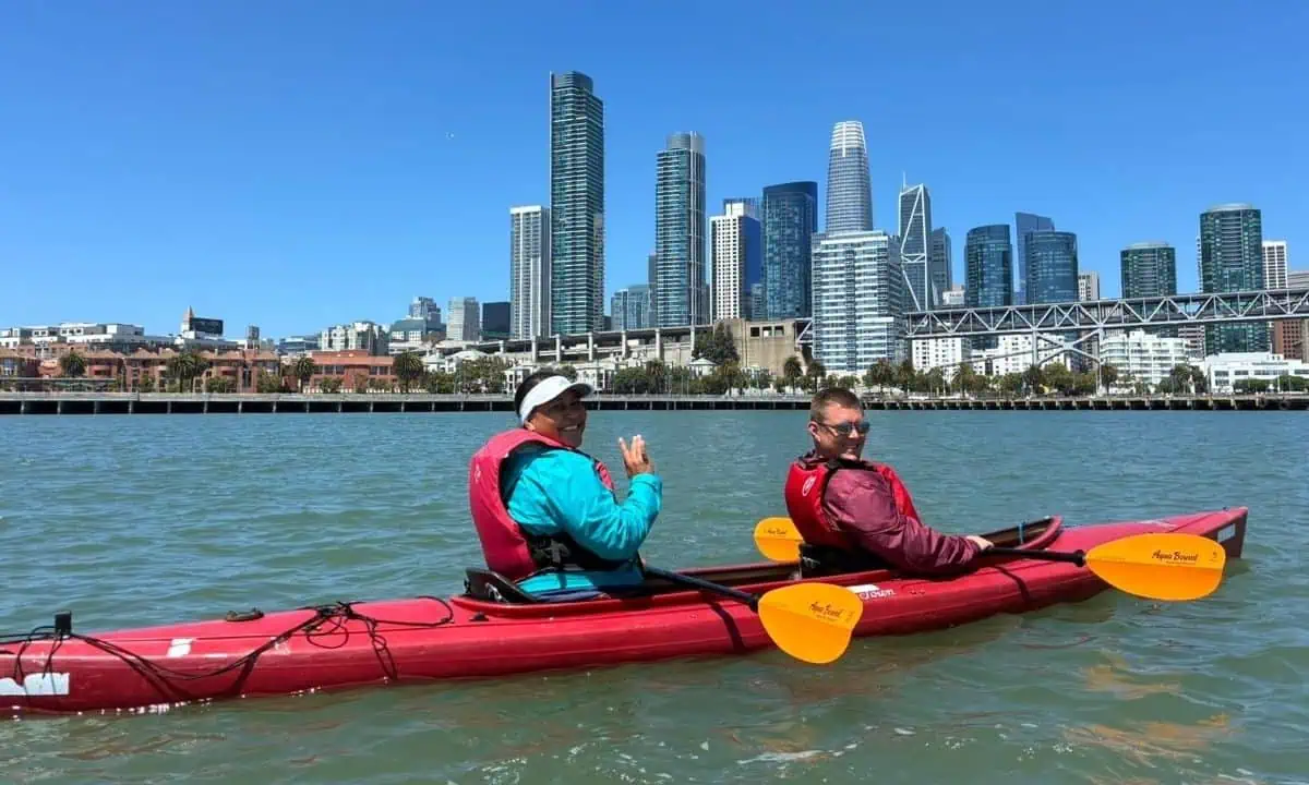 Kayaking the San Francisco Bay