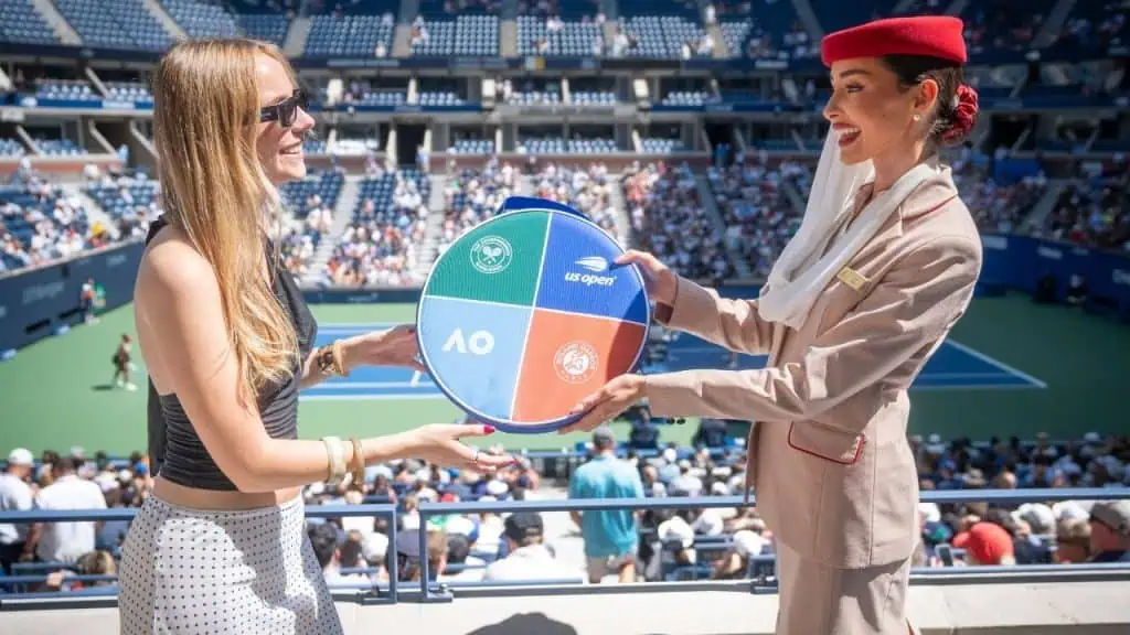 Emirates Suite at the 2025 U.S. Open 