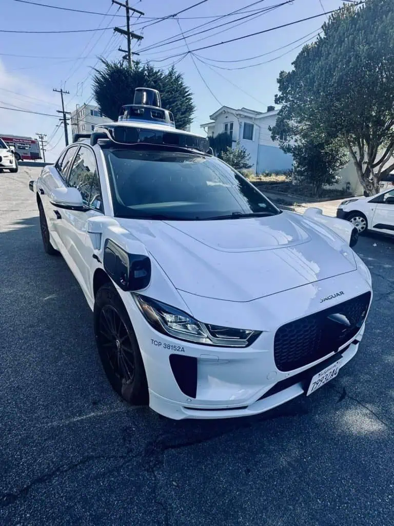 Waymo Self-Driving Car in San Francisco