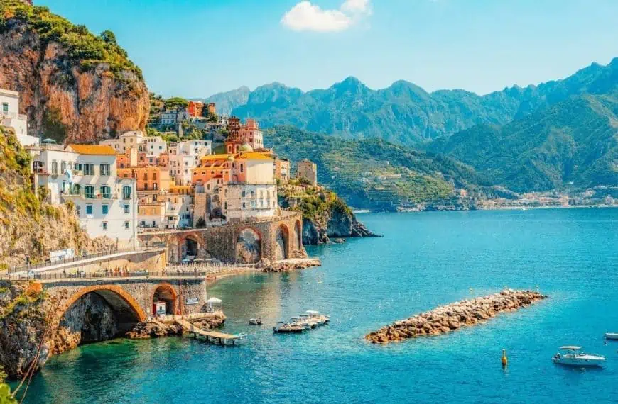 Atrani in Province of Salerno, Italy