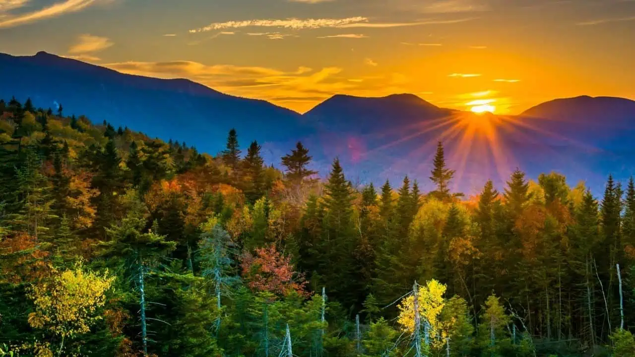 Kancamagus Pass, White Mountains in NH