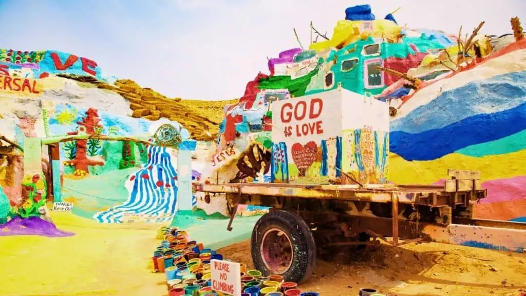 Salvation Mountain, Salton Sea
