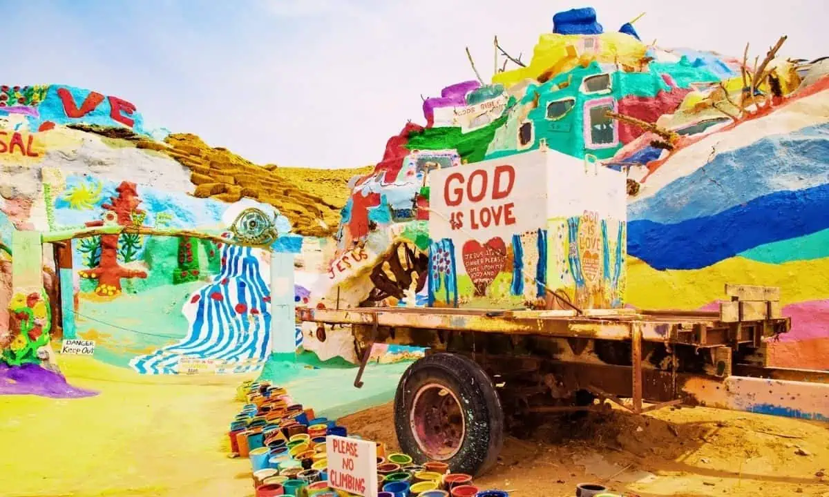 Salvation Mountain, Salton Sea