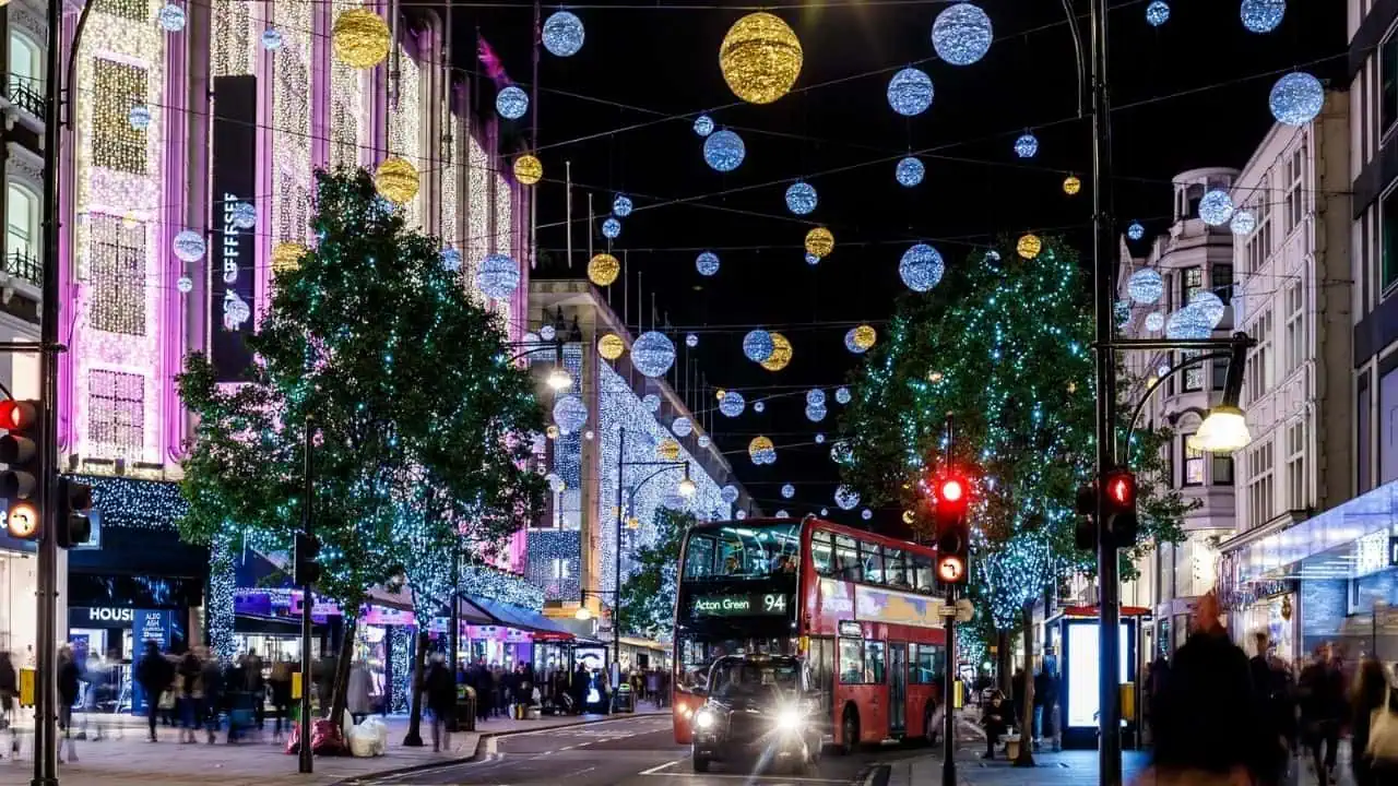 Carnaby Street at Christmas