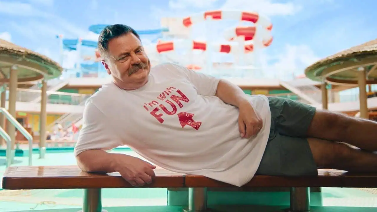 Nick Offerman Carnival Cruise Lines