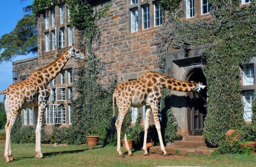 Giraffe Manor in Nairobi, Kenya