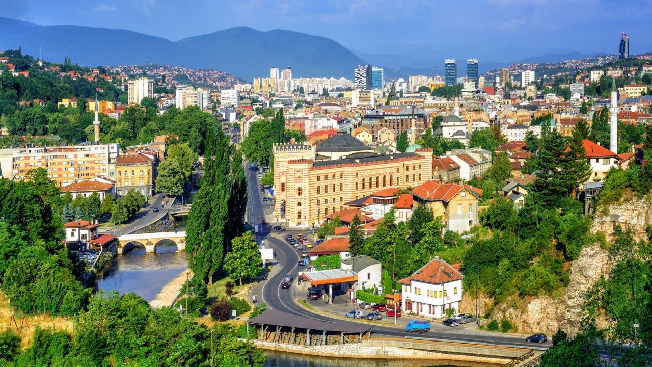 Sarajevo city, Capital of Bosnia and Herzegovina