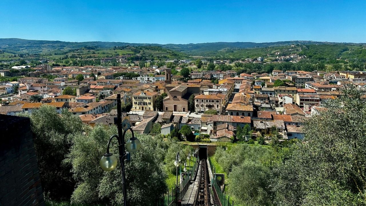 Views from the Funicolare di Certaldo