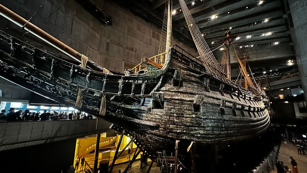 The Vasa, 17th-Century Swedish Vessel