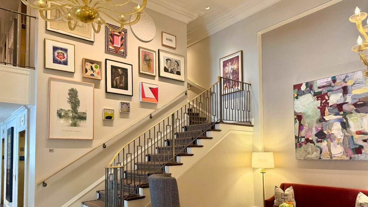 The Lancaster Hotel lobby